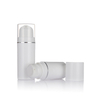 SG612 15ml 30ml 50ml White Silver Color Cylindrical PP Airless Lotion Pump Vacuum Bottles