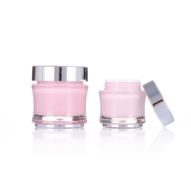 SJG201 30g 50g Crown Shape Acrylic Cream Jar Cosmetic Packaging Wholesale 
