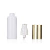 SG-608 20ml 30ml 40ml 50ml Screw Sealing Cylindrical Airless Bottle with Electroplating Cap 