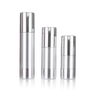 SG306 Cosmetic Frosting Lotion Pump Airless Bottle With Silver Cap