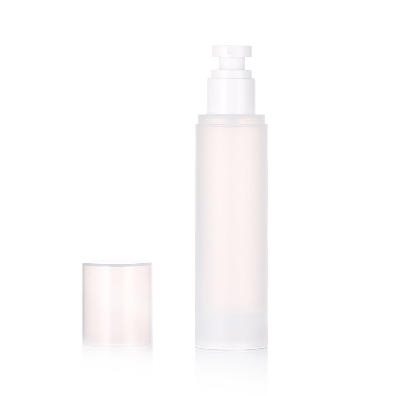 SG607 50ml 80ml 100ml 120ml PP Black Frosted Spray Pumps Airless Bottle for Men Skincare